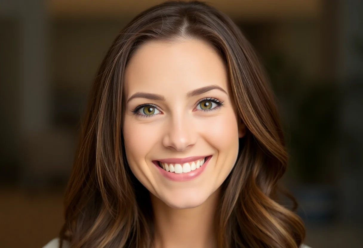 Portrait of a smiling woman